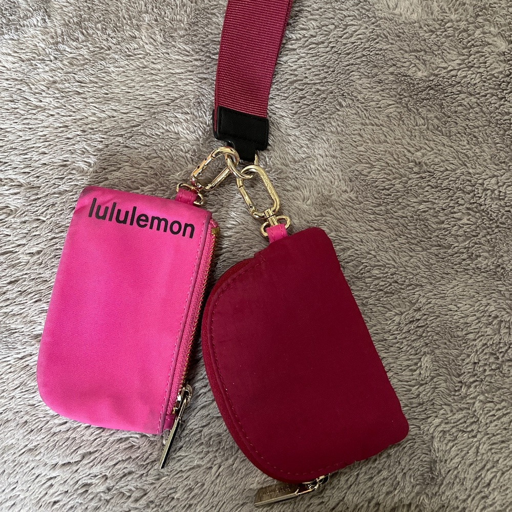 Lululemon Dual Pouch Wristlet